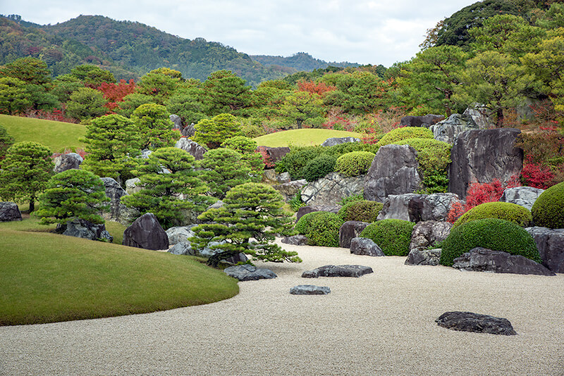 枯山水庭の石組