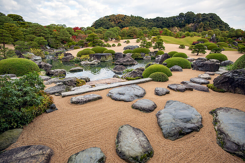 白砂青松庭