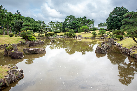 あけぼの山公園　日本庭園