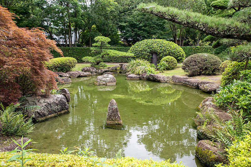 2ヶ所の池泉