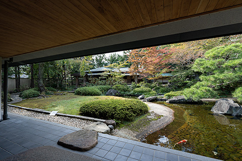 京都府公館庭園・茶室（旧知事公舎）