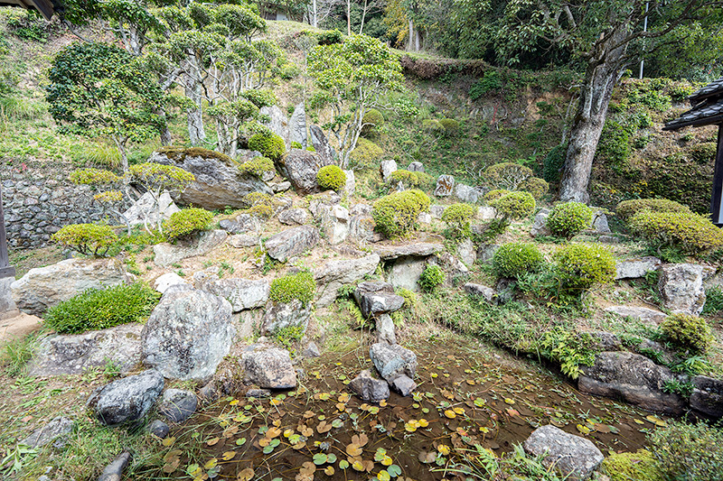方丈裏庭　池泉庭園