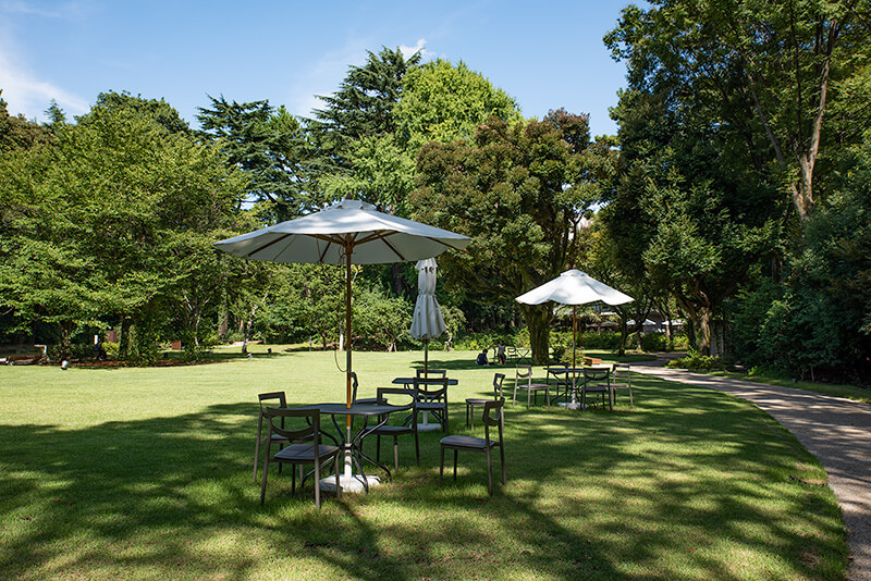 東京都庭園美術館　西洋庭園