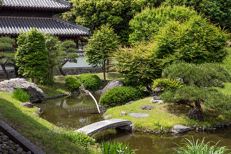 奥の庭として北庭園より格式が高いとされる
