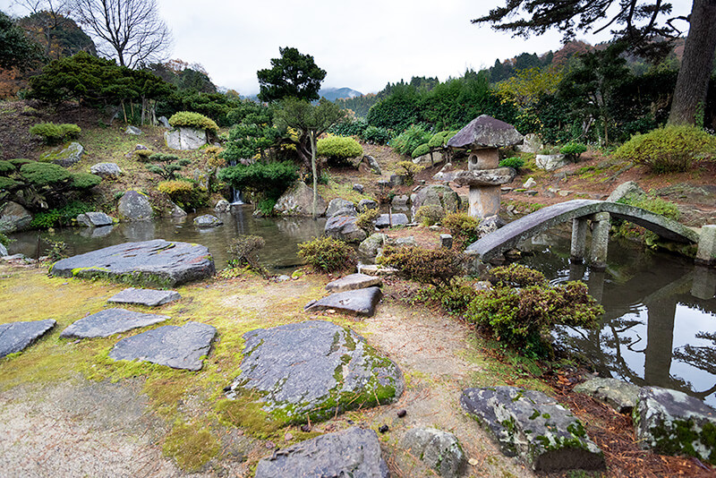 船通山を借景に取り入れた構想