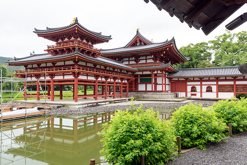 平等院　尾廊
