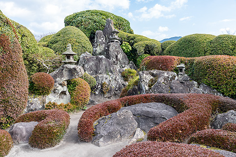 平山克己邸庭園（知覧武家屋敷）