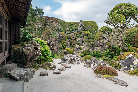 佐多民子邸庭園（知覧武家屋敷）