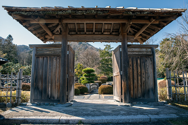 日本庭園の入り口
