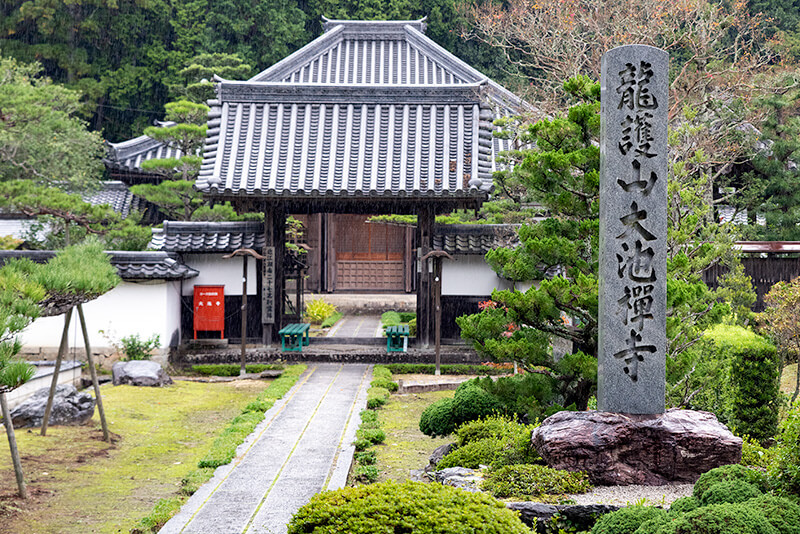 大池寺　山門