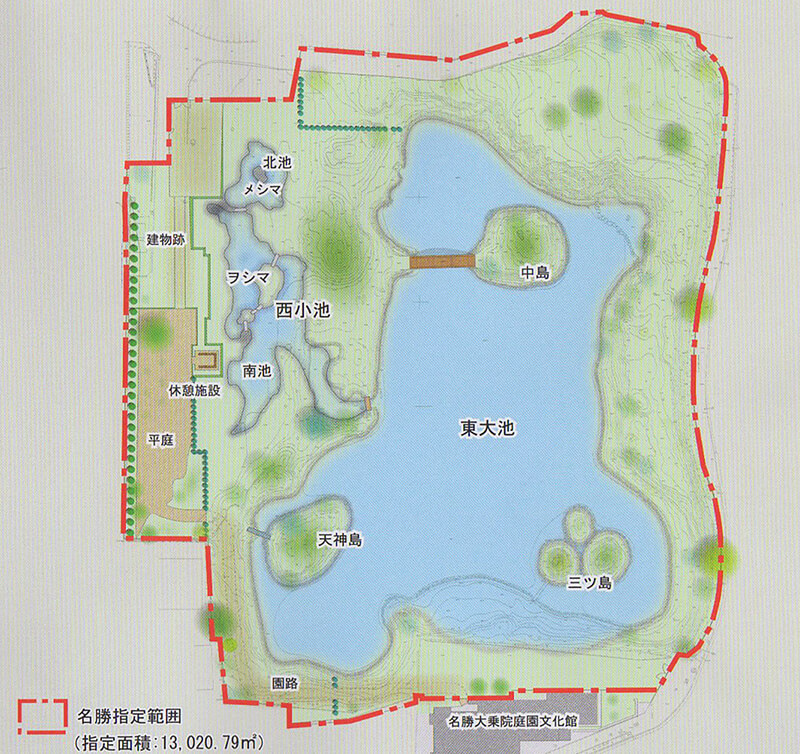 庭園案内図