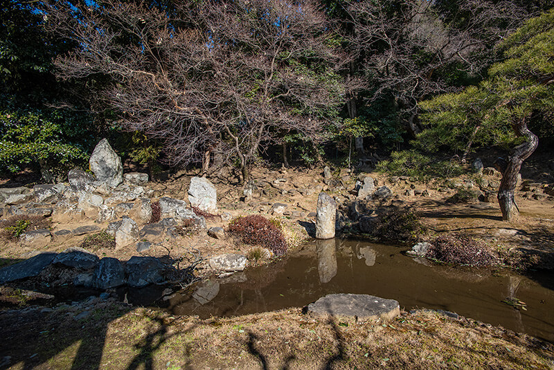 池泉鑑賞式蓬莱庭園