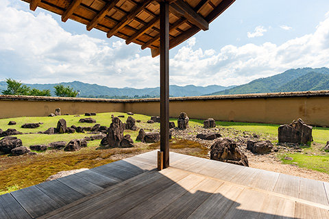 江馬氏館跡庭園