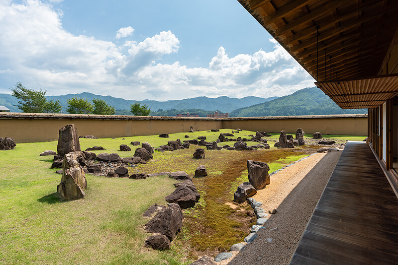 室町後期に作庭された庭園