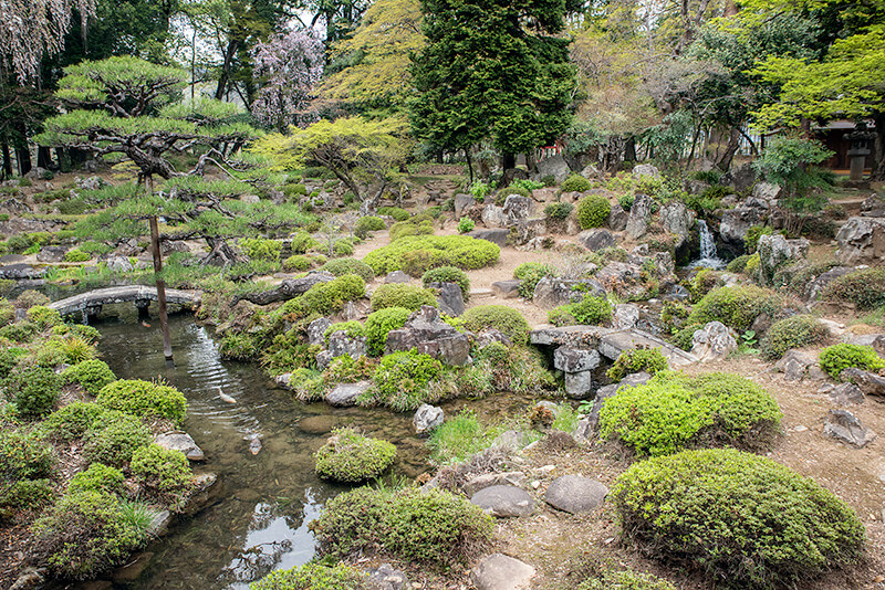 池泉庭園東部