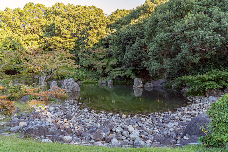 深山の泉