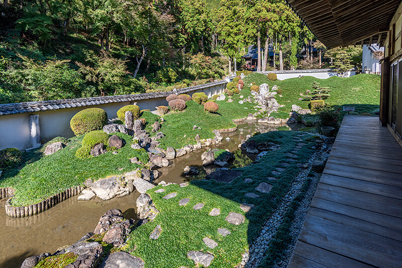 冨賀寺　客殿西庭園