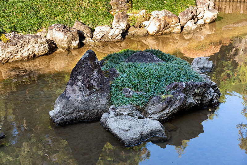 冨賀寺　亀島