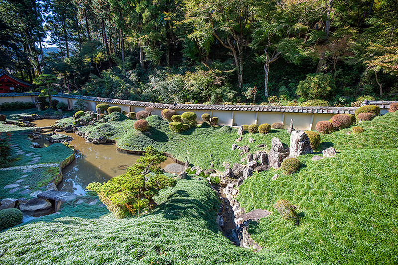 冨賀寺　客殿西庭園