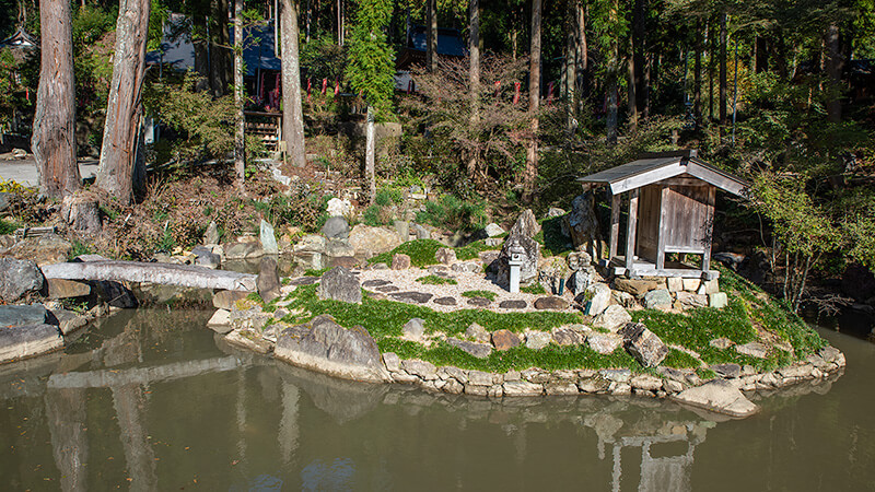 冨賀寺　弁財天庭園
