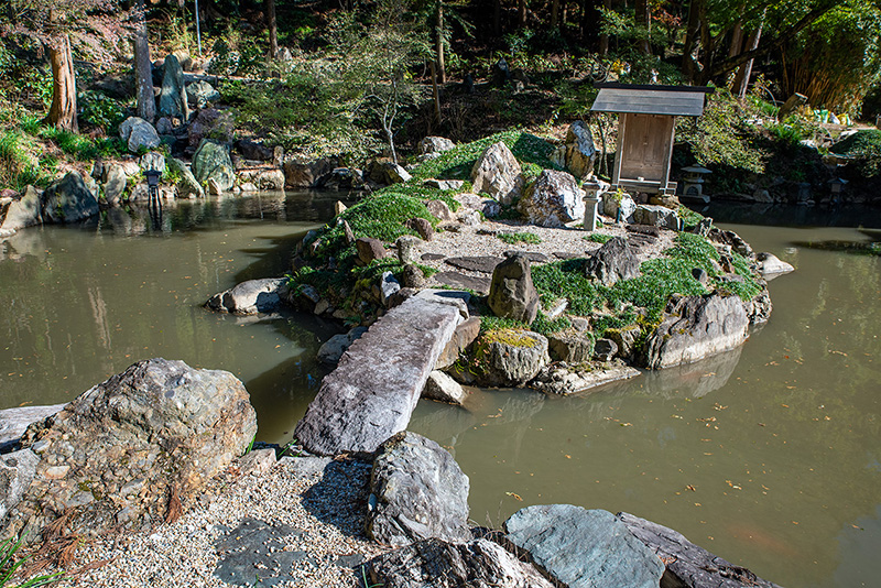 冨賀寺　弁財天庭園