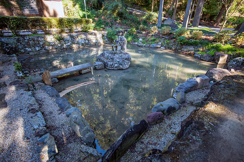 冨賀寺　水神庭園