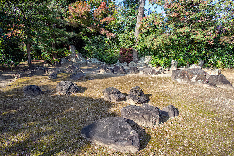 観音補陀落山の庭