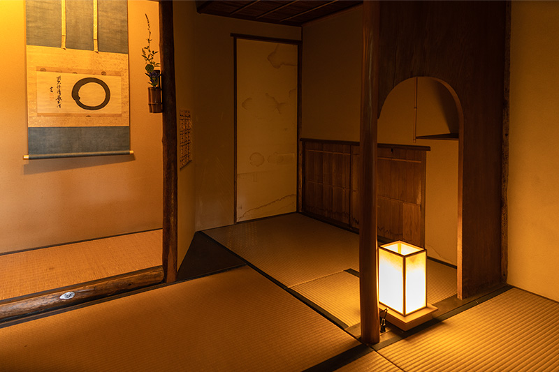 茶室「知足庵（ちそくあん）」