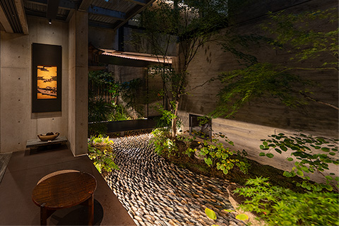 Genji Kyoto (源氏京都)　浮舟の庭