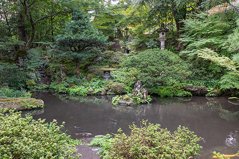 西田家庭園 玉泉園