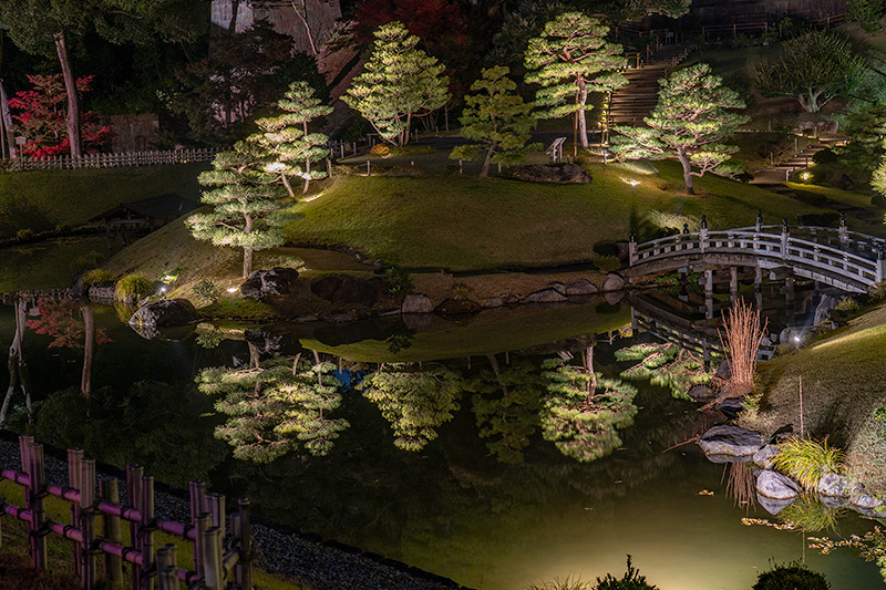 出島に繋がる木橋