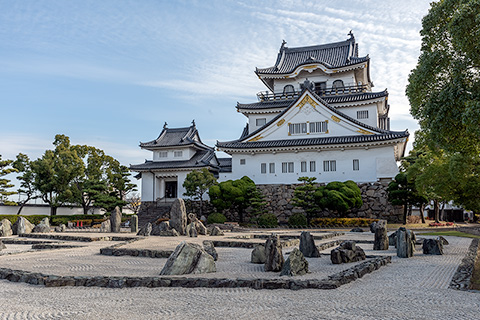 岸和田城　八陣の庭