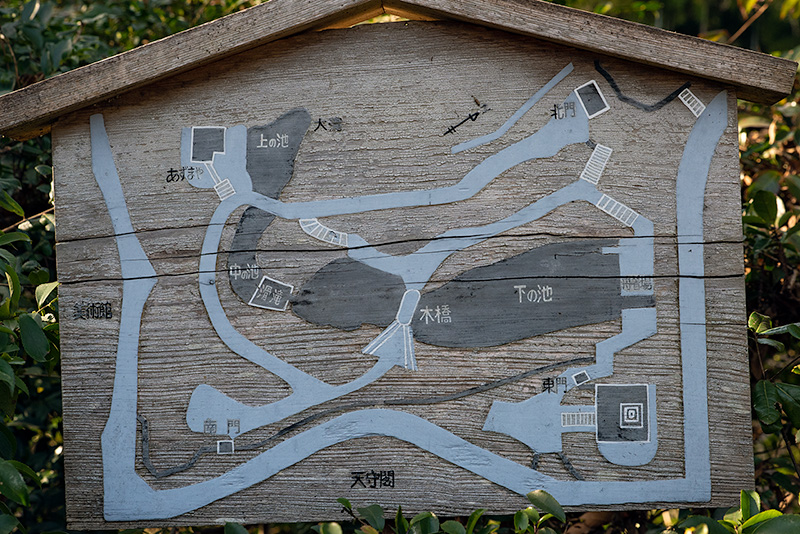 日本庭園　案内図