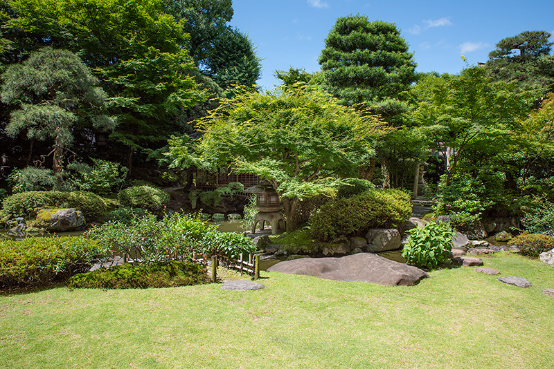 庭園正面