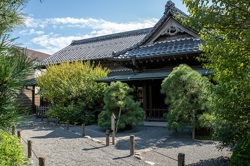 本陣正面。