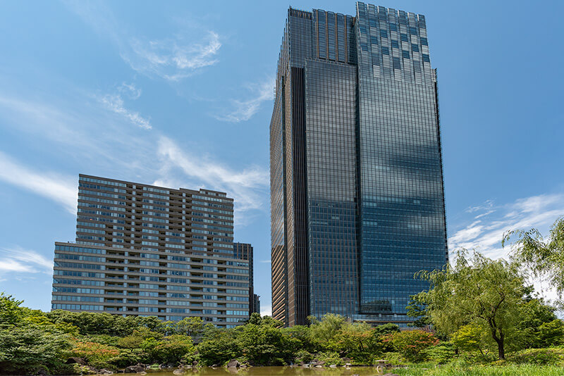 東京ミッドタウンと檜町公園
