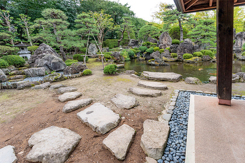 大石武学流庭園