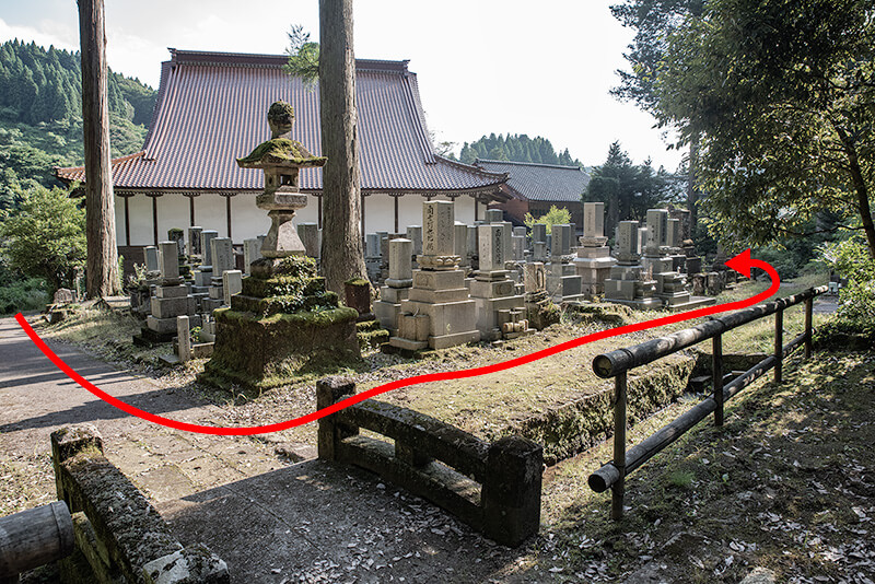 「九山八海の庭」への行き方