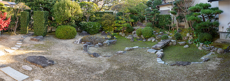 宮本武蔵作　本松寺庭園