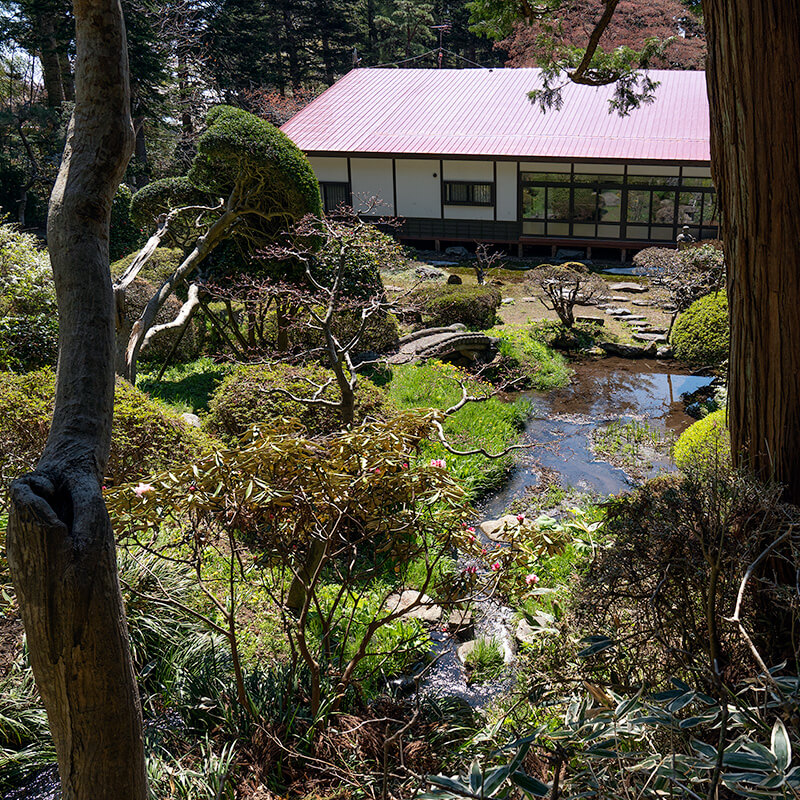 法幢寺裏庭園