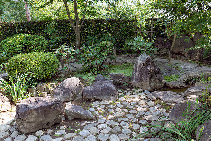 3つめの庭園は枯山水