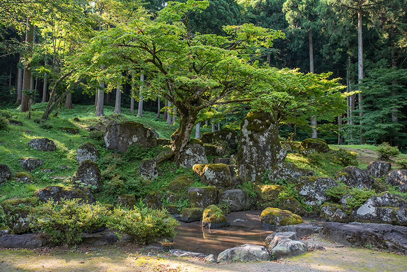 諏訪館跡庭園