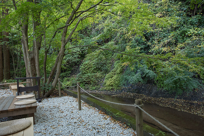 滑川を望む