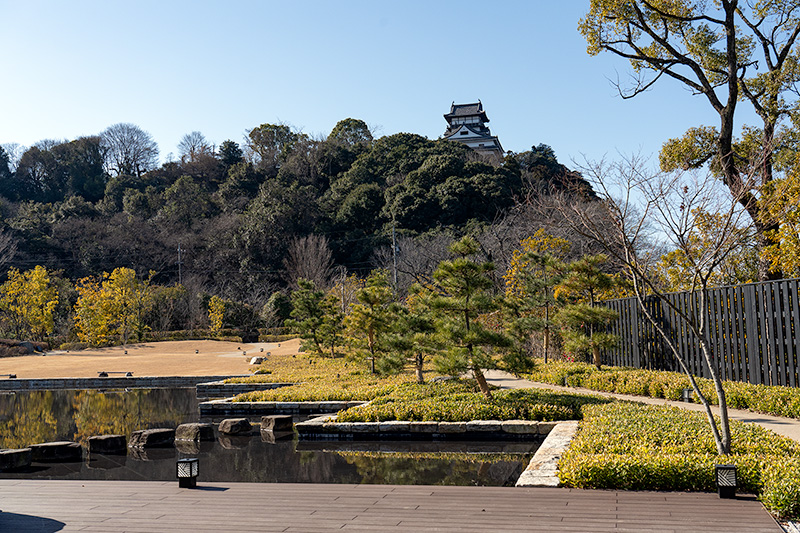 広大な庭