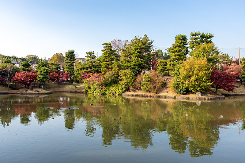 以楽公園と池泉