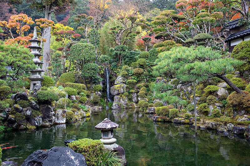 石谷氏庭園　池泉庭園