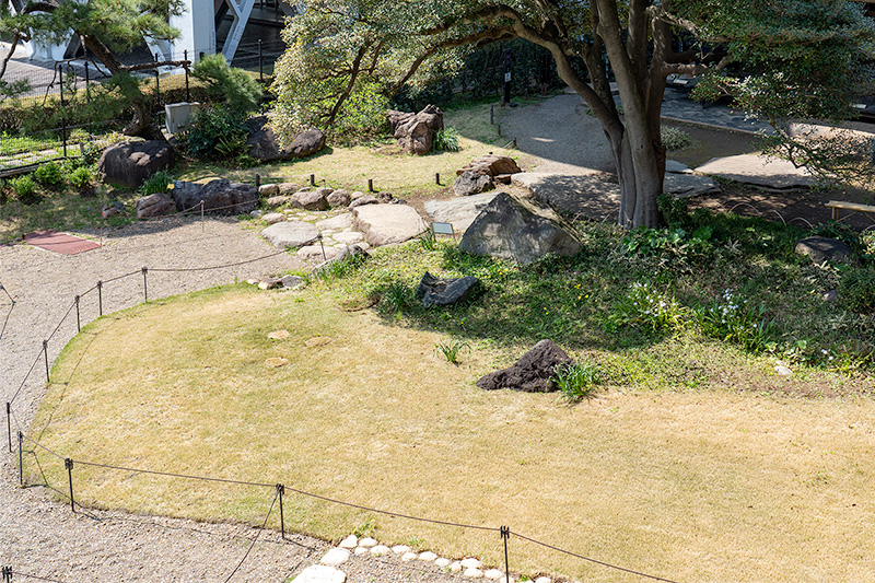 和館の庭園