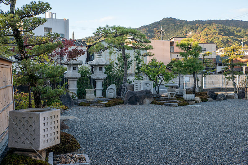 銀閣寺型手水鉢