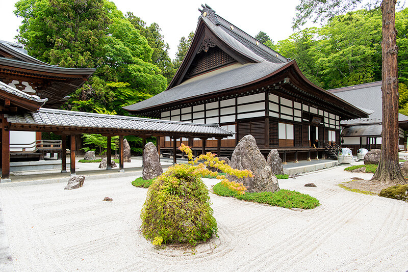 釈迦十大弟子の庭