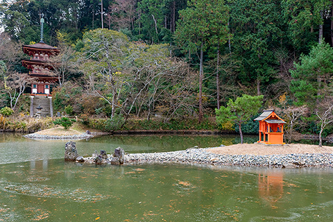 浄瑠璃寺庭園
